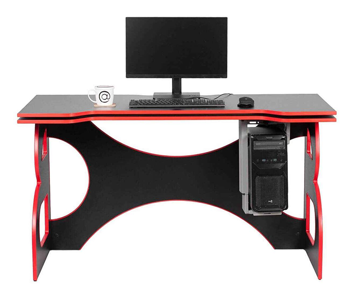 красный геймерский стол